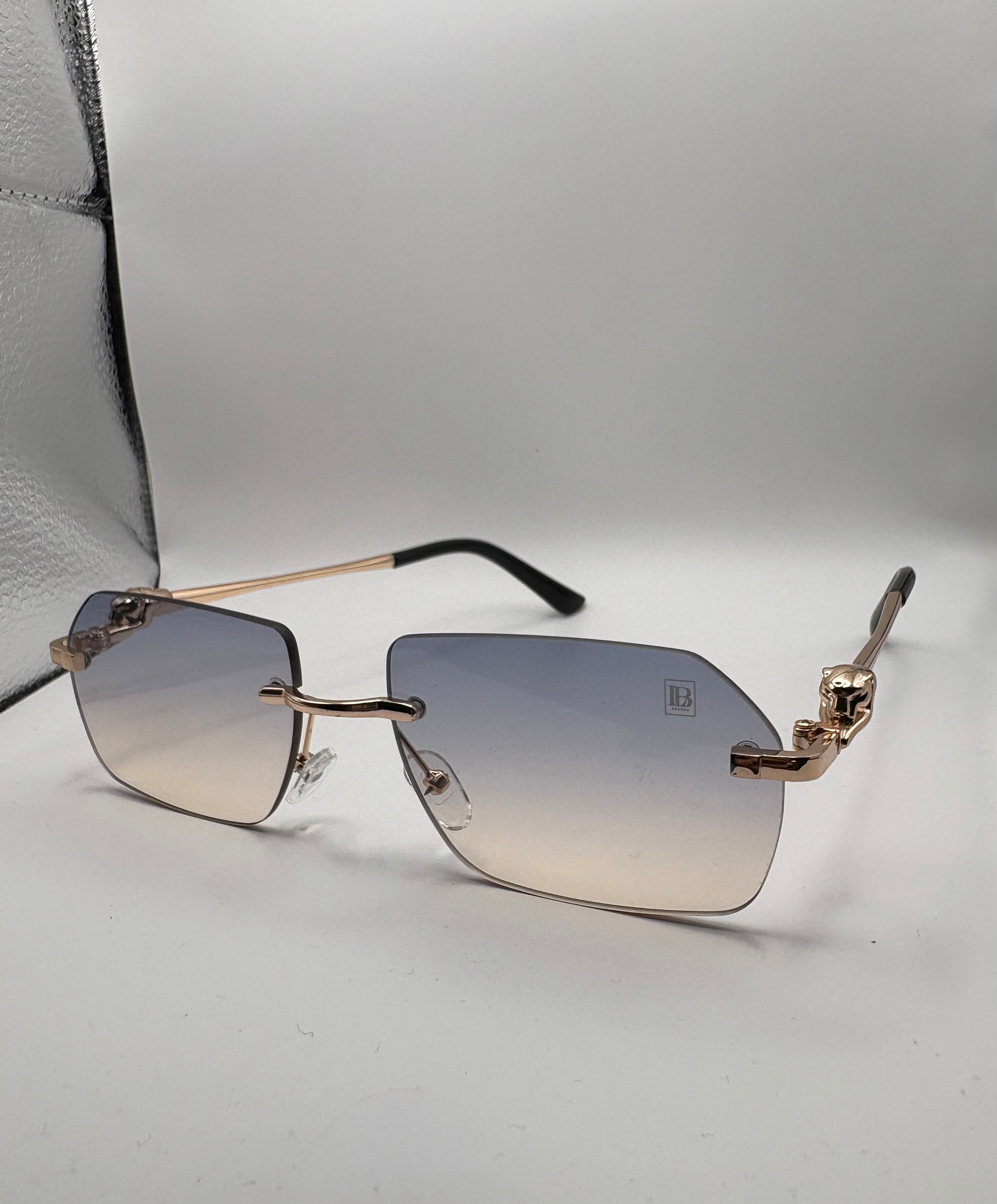 O.G Rimless-Blue/Yellow Gradient