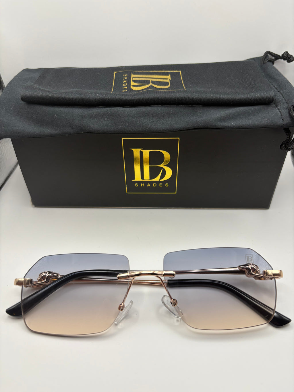 O.G Rimless-Blue/Yellow Gradient