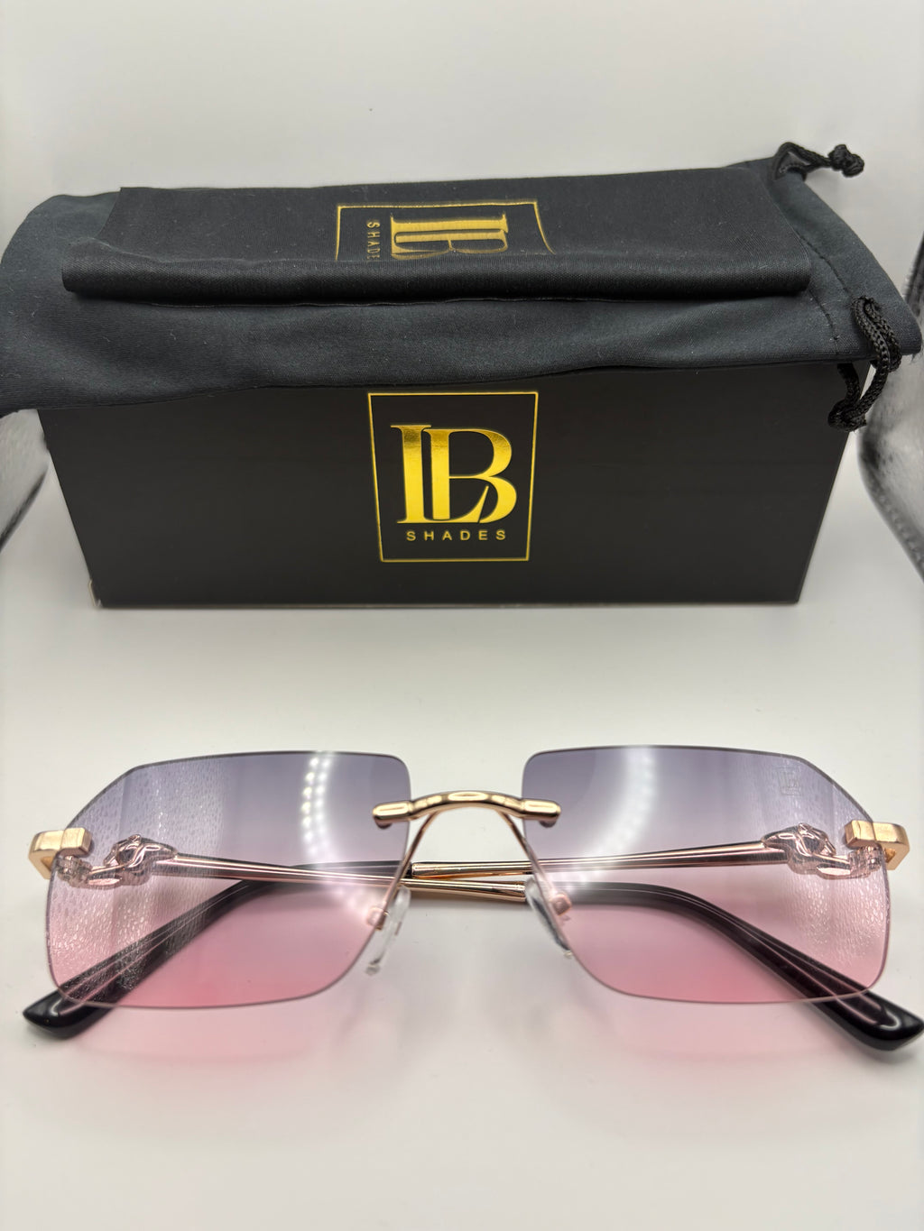 O.G Rimless-Grey/Pink Gradient