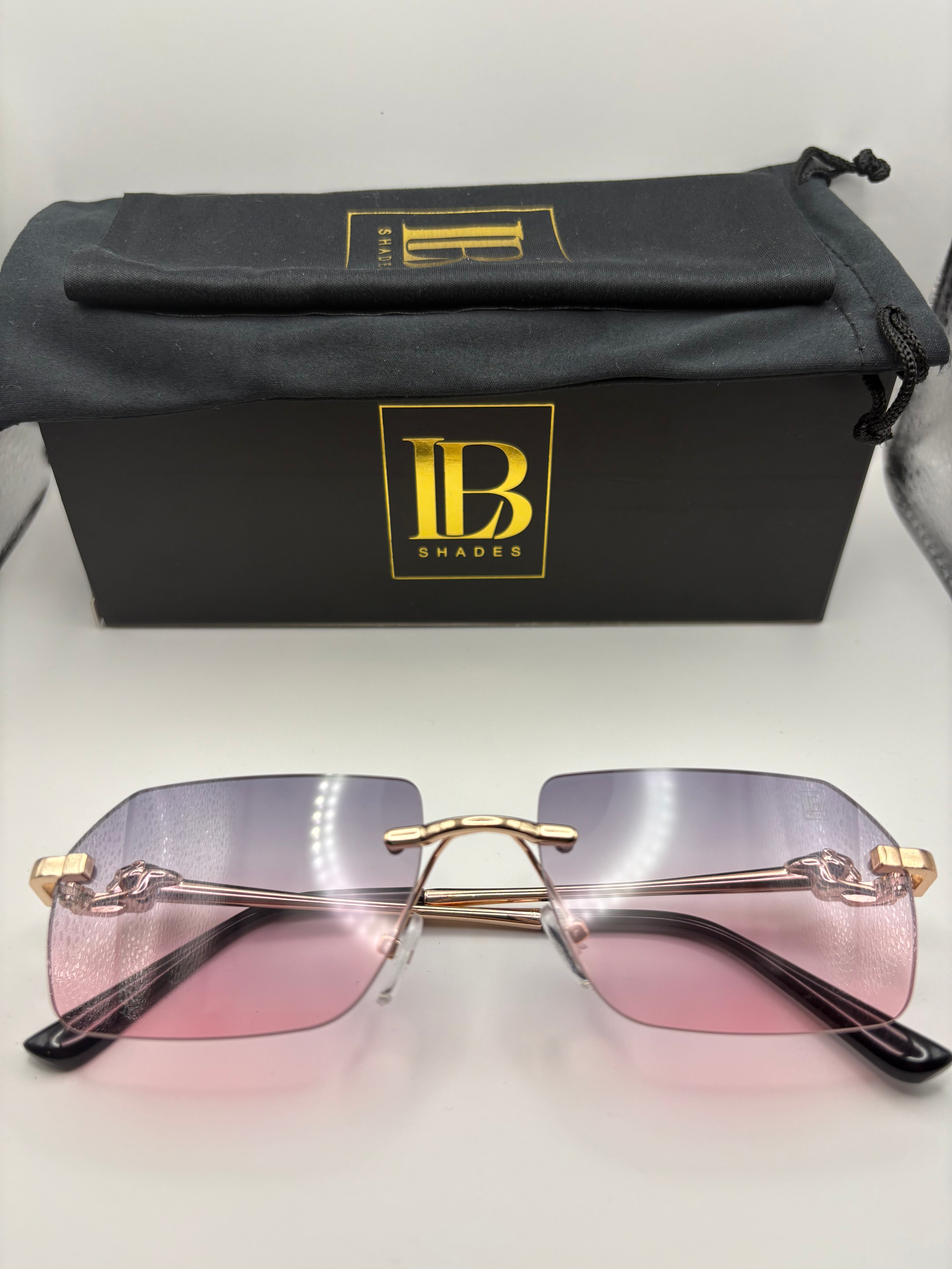 O.G Rimless-Grey/Pink Gradient