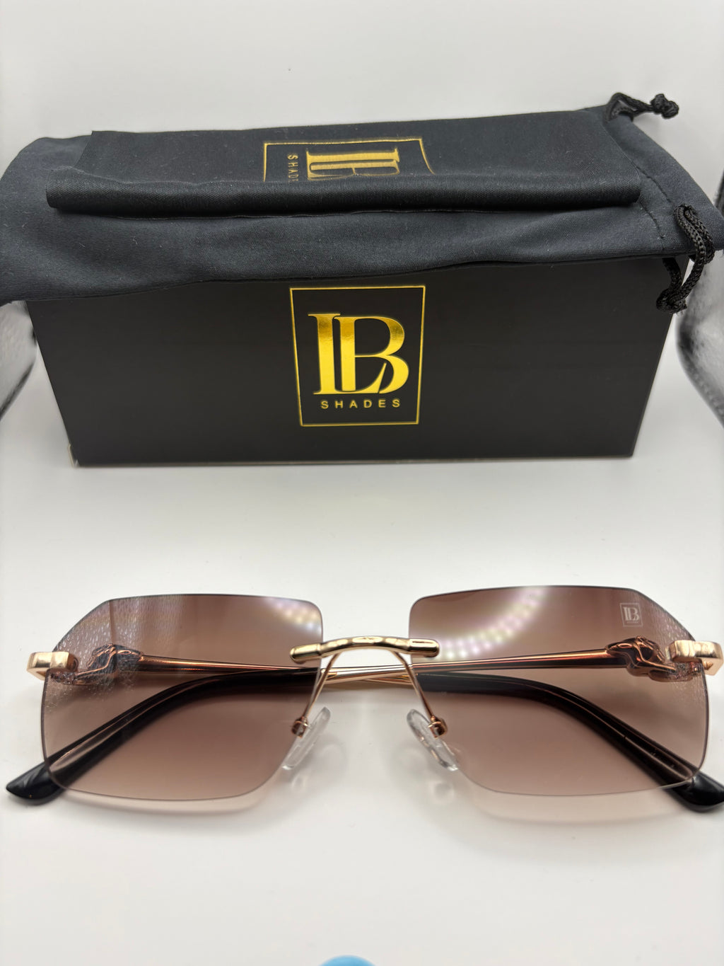 O.G Rimless-Oak Brown